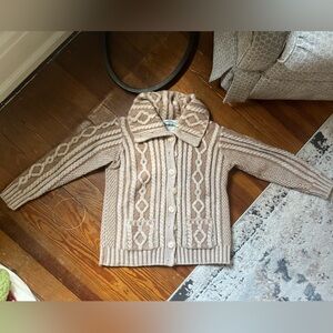 Aran Crafts Irish knit sweater